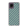 スリムプロテクションケース［ Small Stripe - Navy × Green ］