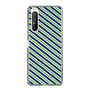 スリムプロテクションケース［ Small Stripe - Navy × Green ］