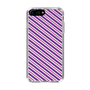 スリムプロテクションケース［ Small Stripe - Purple × Pink ］