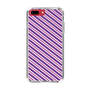 スリムプロテクションケース［ Small Stripe - Purple × Pink ］