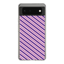 スリムプロテクションケース［ Small Stripe - Purple × Pink ］