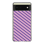 スリムプロテクションケース［ Small Stripe - Purple × Pink ］