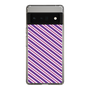 スリムプロテクションケース［ Small Stripe - Purple × Pink ］