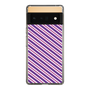 スリムプロテクションケース［ Small Stripe - Purple × Pink ］