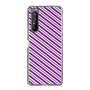 スリムプロテクションケース［ Small Stripe - Purple × Pink ］