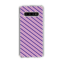 スリムプロテクションケース［ Small Stripe - Purple × Pink ］