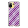 スリムプロテクションケース［ Small Stripe - Purple × Pink ］