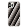 スリムプロテクションケース［ Middle Stripe - Black ］