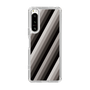 スリムプロテクションケース［ Middle Stripe - Black ］