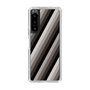 スリムプロテクションケース［ Middle Stripe - Black ］