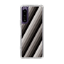 スリムプロテクションケース［ Middle Stripe - Black ］