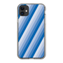 スリムプロテクションケース［ Middle Stripe - Blue ］