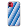 スリムプロテクションケース［ Middle Stripe - Blue ］