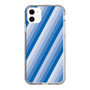 スリムプロテクションケース［ Middle Stripe - Blue ］