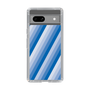 スリムプロテクションケース［ Middle Stripe - Blue ］