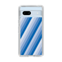 スリムプロテクションケース［ Middle Stripe - Blue ］