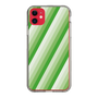 スリムプロテクションケース［ Middle Stripe - Green ］