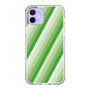 スリムプロテクションケース［ Middle Stripe - Green ］