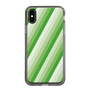 スリムプロテクションケース［ Middle Stripe - Green ］