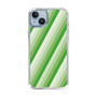 スリムプロテクションケース［ Middle Stripe - Green ］