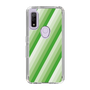 スリムプロテクションケース［ Middle Stripe - Green ］