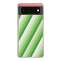 スリムプロテクションケース［ Middle Stripe - Green ］