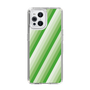 スリムプロテクションケース［ Middle Stripe - Green ］