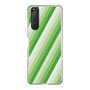 スリムプロテクションケース［ Middle Stripe - Green ］