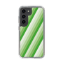 スリムプロテクションケース［ Middle Stripe - Green ］