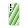 スリムプロテクションケース［ Middle Stripe - Green ］