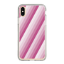 スリムプロテクションケース［ Middle Stripe - Pink ］