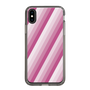 スリムプロテクションケース［ Middle Stripe - Pink ］