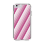 スリムプロテクションケース［ Middle Stripe - Pink ］