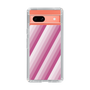 スリムプロテクションケース［ Middle Stripe - Pink ］