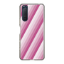 スリムプロテクションケース［ Middle Stripe - Pink ］