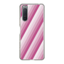スリムプロテクションケース［ Middle Stripe - Pink ］