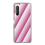スリムプロテクションケース［ Middle Stripe - Pink ］