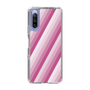 スリムプロテクションケース［ Middle Stripe - Pink ］