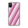 スリムプロテクションケース［ Middle Stripe - Pink ］