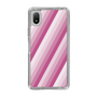 スリムプロテクションケース［ Middle Stripe - Pink ］