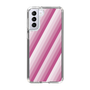 スリムプロテクションケース［ Middle Stripe - Pink ］