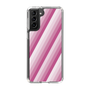 スリムプロテクションケース［ Middle Stripe - Pink ］