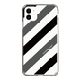 スリムプロテクションケース［ Big Stripe - Black × Gray ］