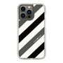 スリムプロテクションケース［ Big Stripe - Black × Gray ］