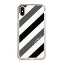 スリムプロテクションケース［ Big Stripe - Black × Gray ］