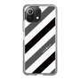 スリムプロテクションケース［ Big Stripe - Black × Gray ］