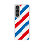 スリムプロテクションケース［ Big Stripe - Red × Blue ］
