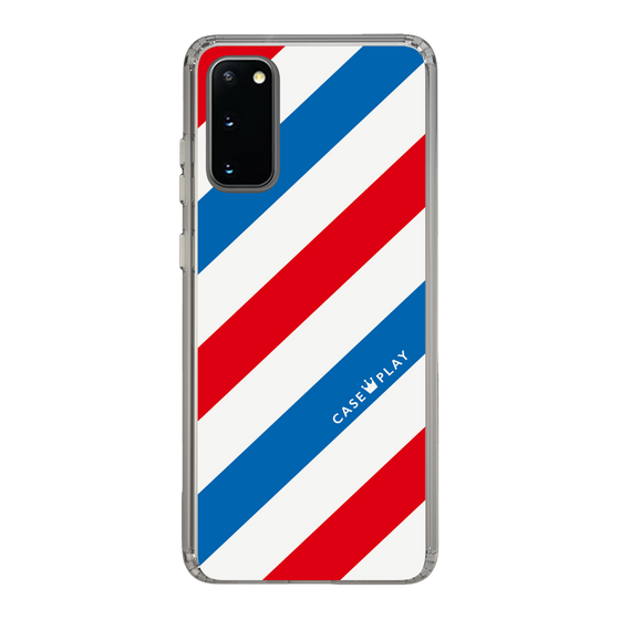 スリムプロテクションケース［ Big Stripe - Red × Blue ］