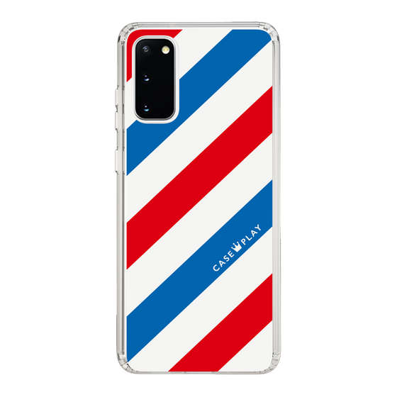 スリムプロテクションケース［ Big Stripe - Red × Blue ］