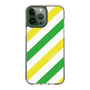 スリムプロテクションケース［ Big Stripe - Green × Yellow ］